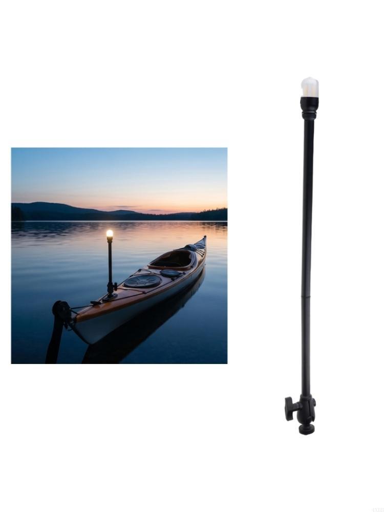 Fishing Boat Navigation Light - アルミニウム棒およびハードウェア 4XBB が付いている高い目に見える LED カヤック ナビゲーション