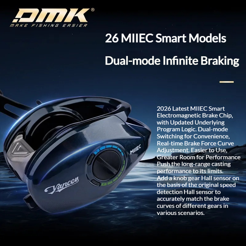Dmk ベイトキャスティングリール Miiec スマート D - Fishing Boat Steering Wheel のレビューと価格