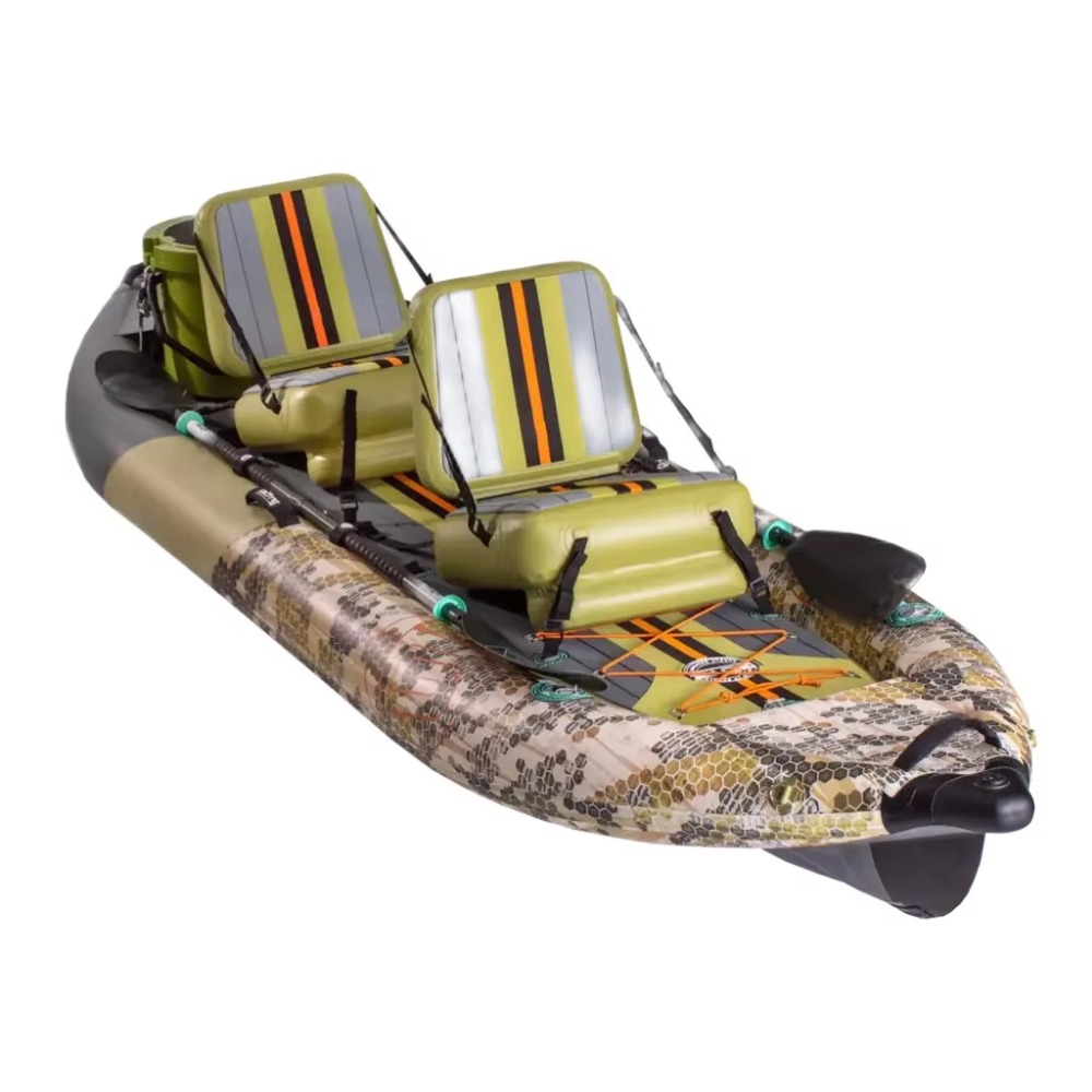 卸売ドロップステッチ式インフレータブルカヤック |   アウ - Fishing Boat Inflatable のレビューと価格
