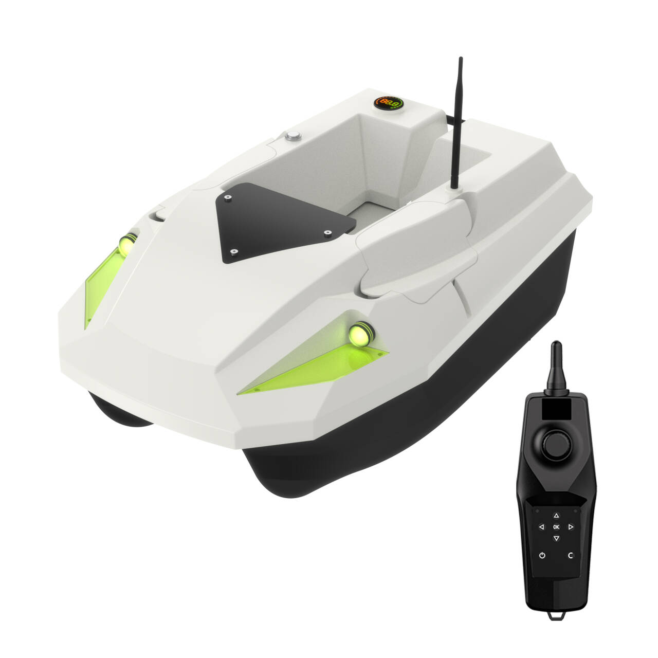LED搭載、夜間対応、リモコン操作、GPS機能付き、1.5k - Fishing Boat Gps のレビューと価格